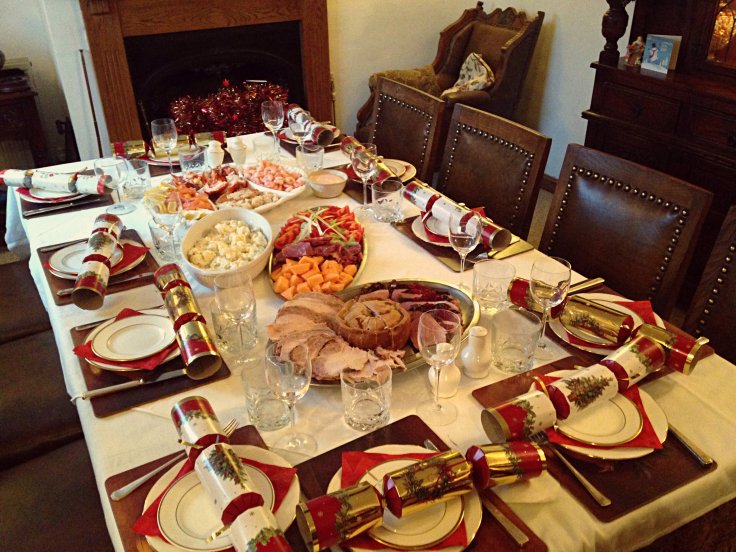 Christmas Lunch Polina Skrebneva blog