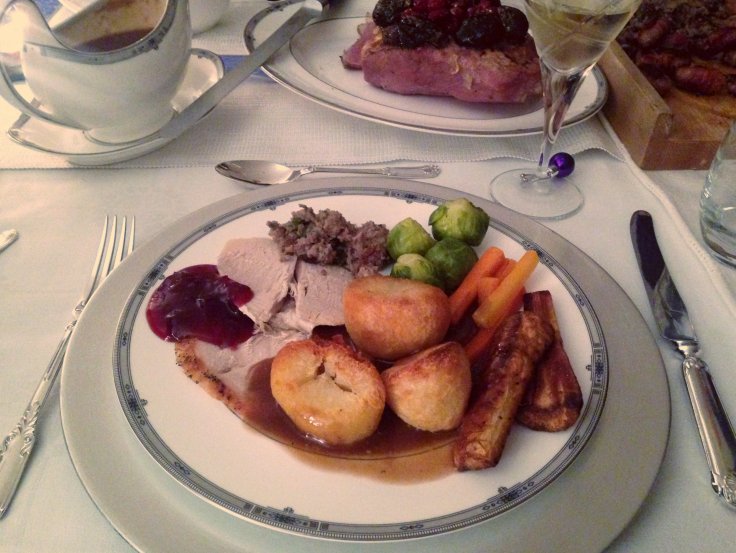Roast Christmas Dinner Polina Skrebneva blog