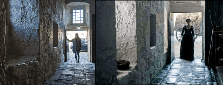 Aberdour Castle Outlander filming location Scotlanf