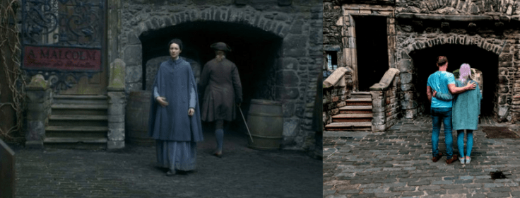 Outlander Scotland Tour filming location Bakehouse Close Edinburgh